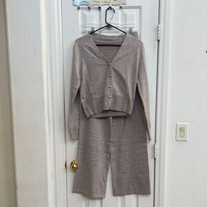 Unique Zone Taupe Pantsuit